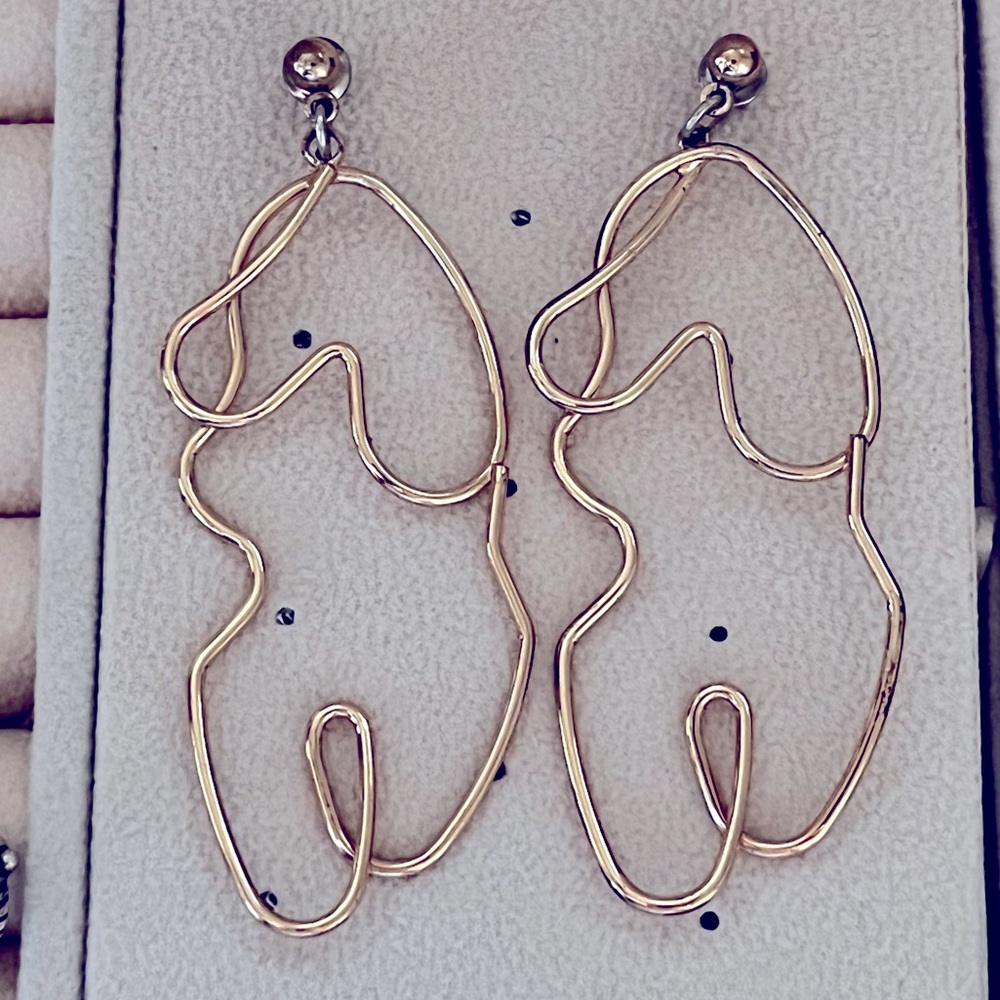 Female Body Shaped Earrings